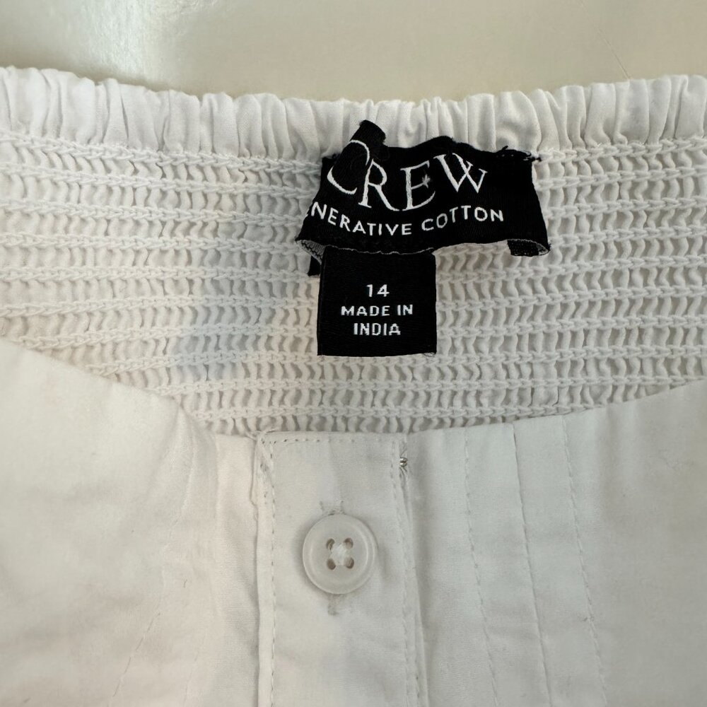 J. Crew 100% Cotton Poplin Sundress. Size 14. Like New - Picture 3 of 3